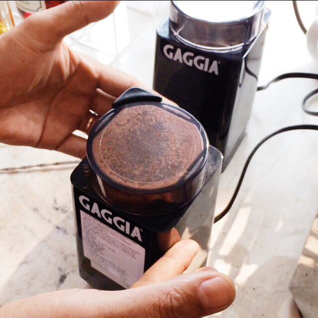 máy xay cà phê mini của Ý