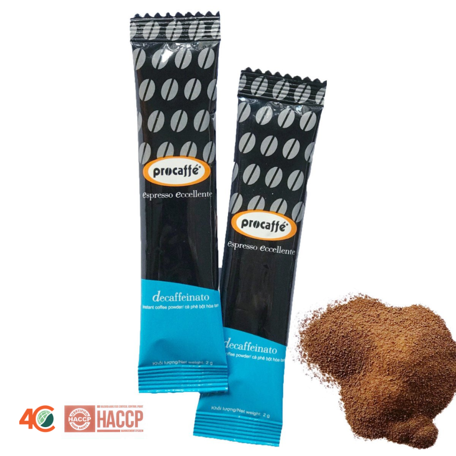 PROCAFFE DECAFFEINATO (hòa tan, sấy khô)