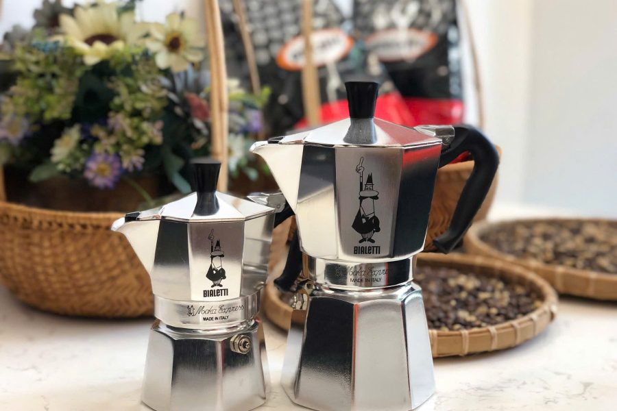 Ấm pha cà phê Bialetti Moka Express có nhiều kích cỡ
