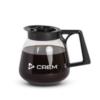 Bình đựng cà phê thủy tinh Crem