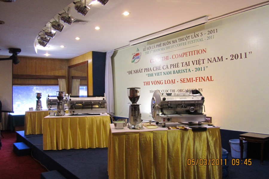 Đệ nhất pha chế cà phê 2011