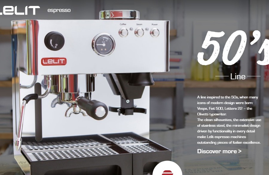 Máy pha cà phê mini cho quán Lelit Anita Combi