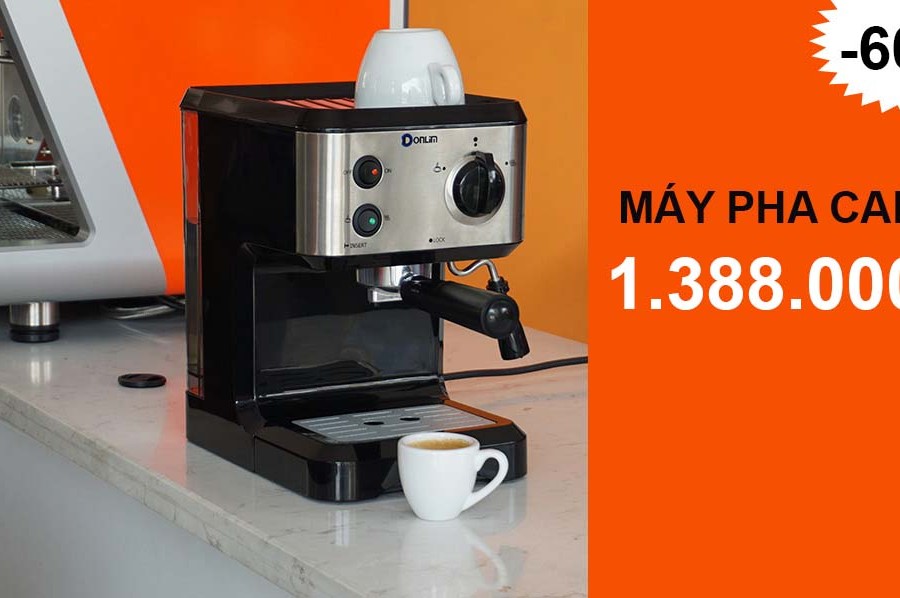 Bán máy pha cà phê cũ | Mới 95% bảo hành 4 tháng