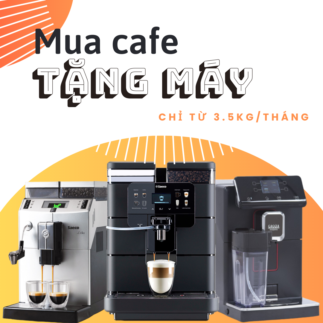 mua cafe tặng máy