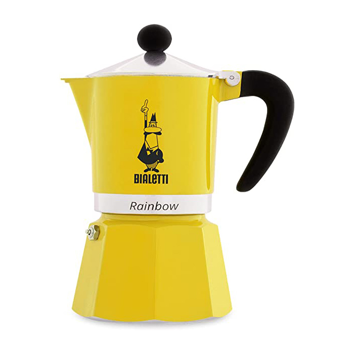 Bialetti Rainbow Yellow 3 Cup