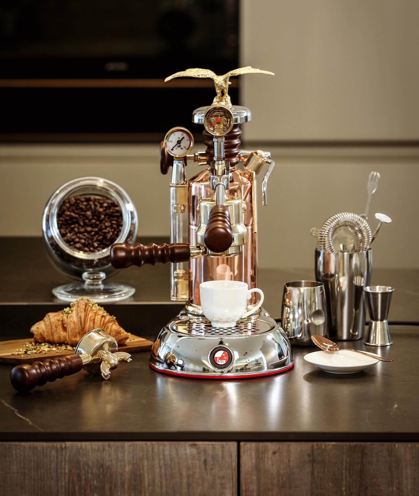 La Pavoni Esperto Edotto - chất lượng tuyệt hảo và nghệ thuật thiết kế độc đáo