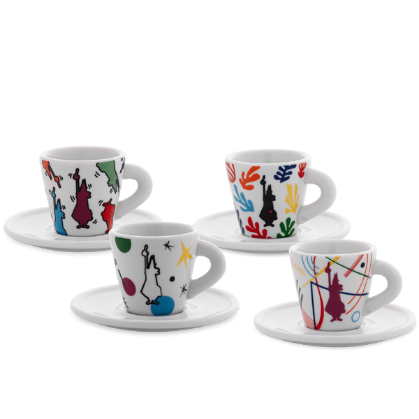 Bialetti Art espresso cups