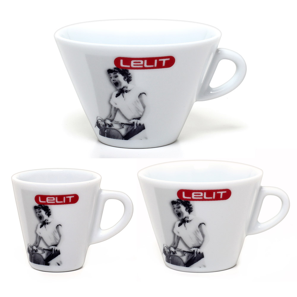 LELIT ESPRESSO/CAPPUCCINO/MILK CUPS COLLECTION