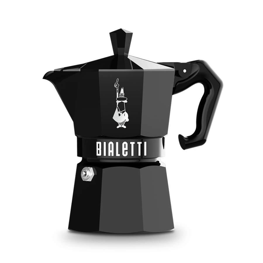 BIALETTI MOKA EXCLUSIVE BLACK 6 CUP