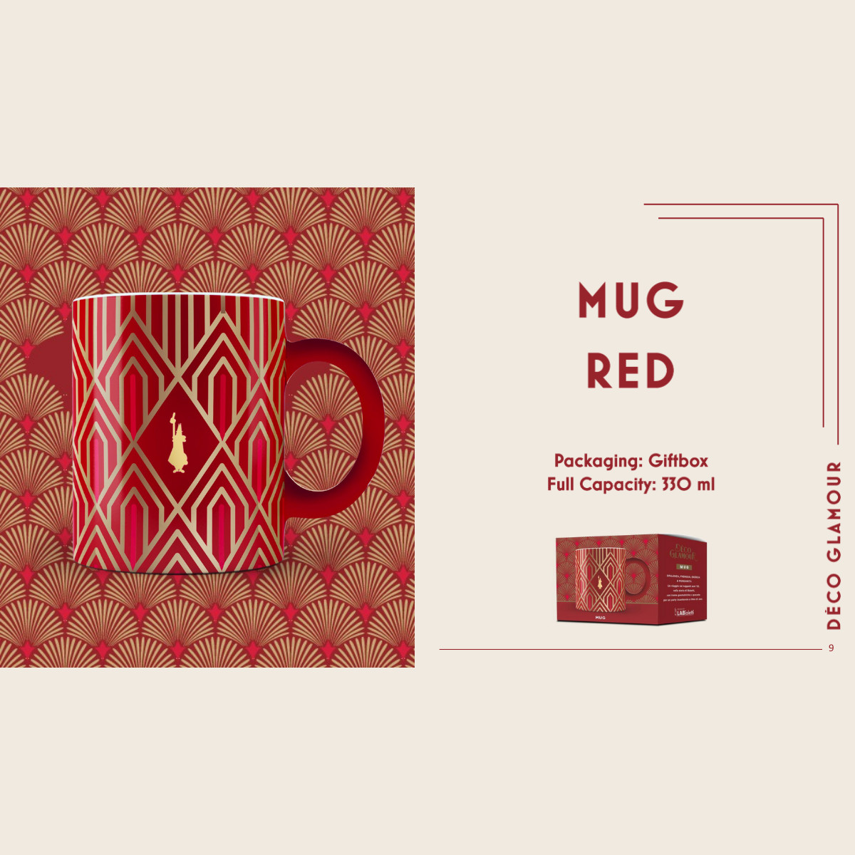 Bộ sưu tập ly sứ Déco Glamour