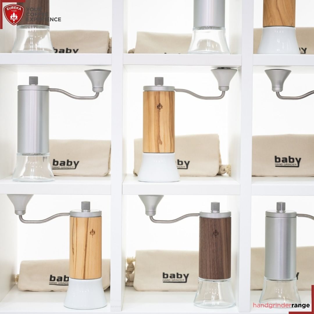 Eureka Baby Grinder cầm nắm thoải mái và dễ sử dụng