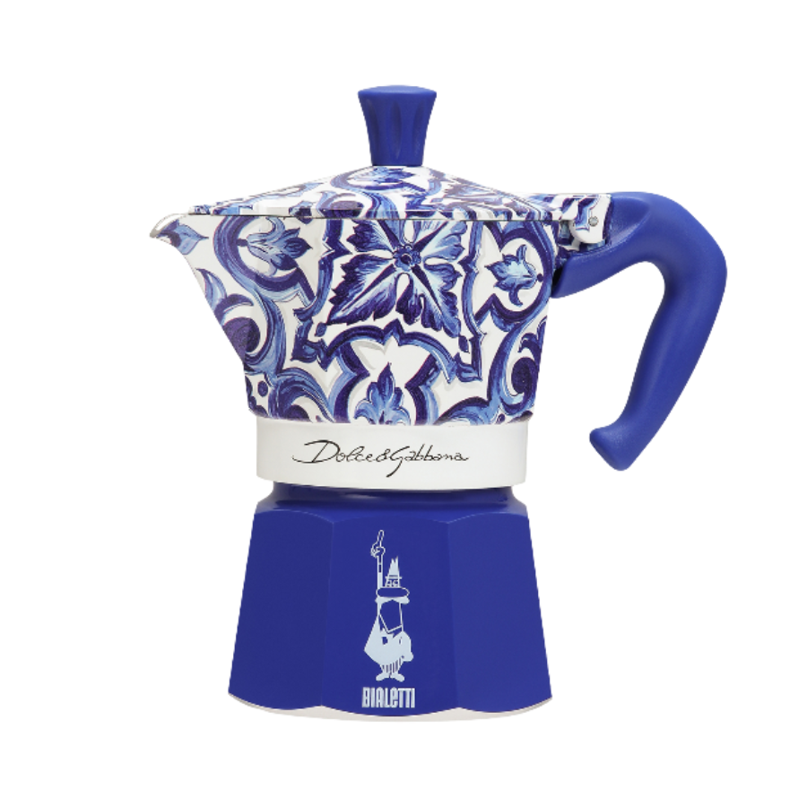 BIALETTI DOLCE&GABBANA MOKA EXPRESS (Mediterranean blue)