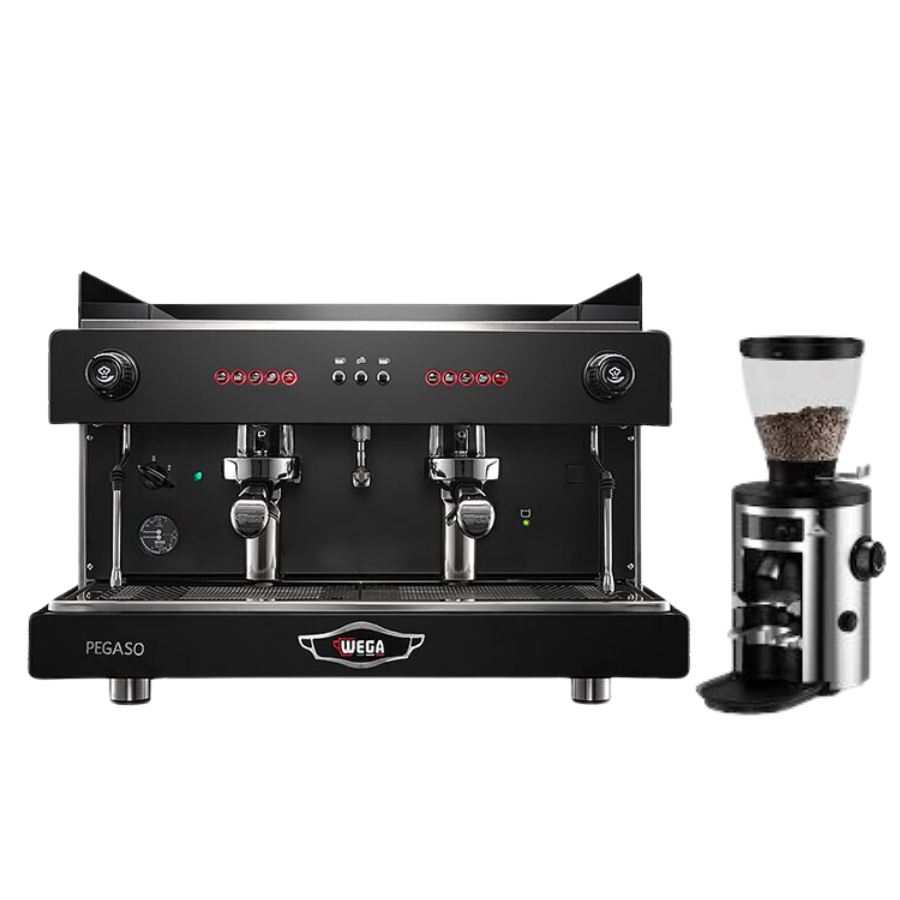Combo Wega Pegaso 2 group + Mahlkonig X54 Chrome
