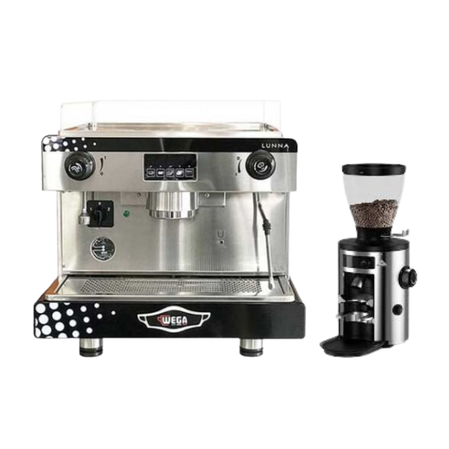 Combo Wega Lunna 1 group + Mahlkonig X54 Chrome