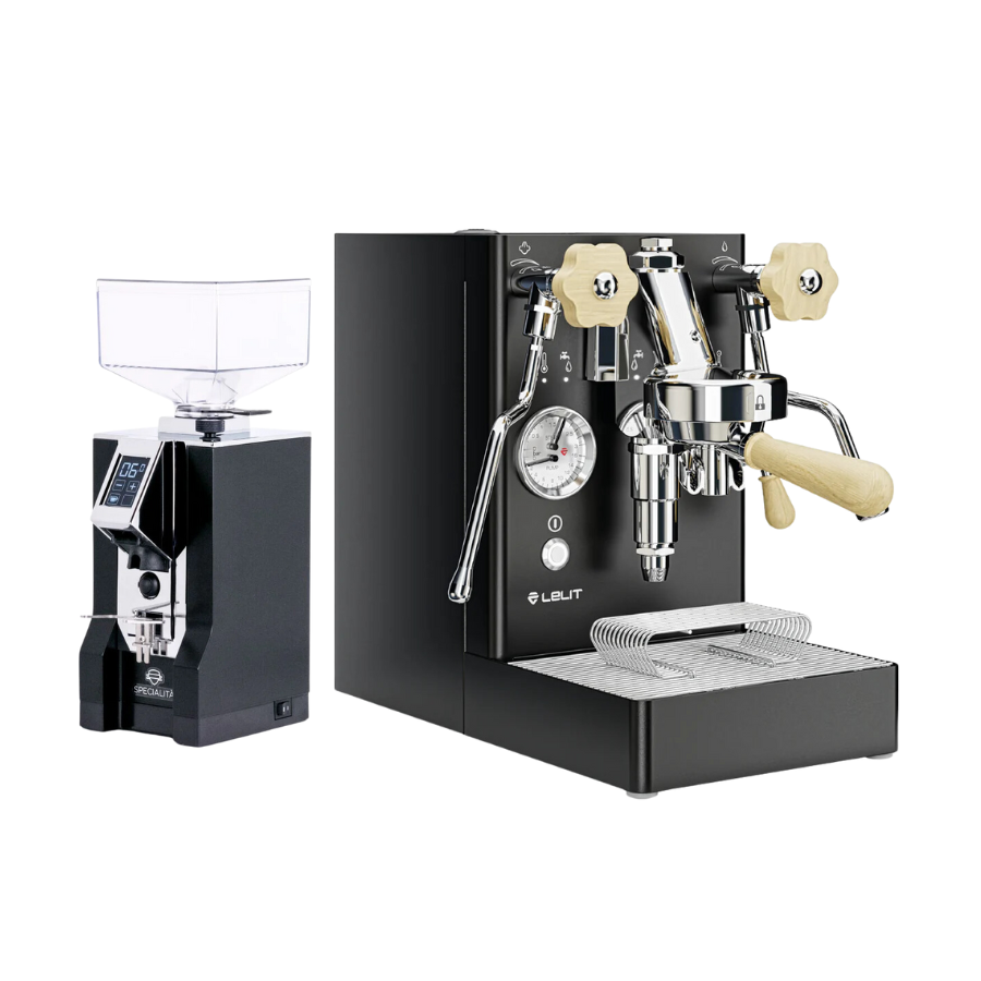 Combo Lelit MaraX và Eureka Mignon Specialita