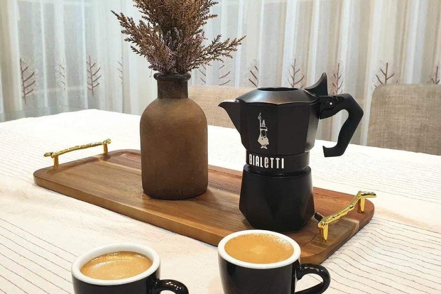 Ấm pha cà phê có lớp crema - Bialetti Brikka Noir