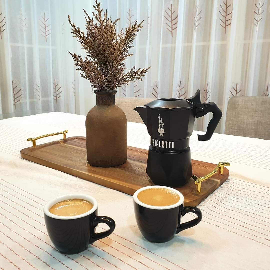 Ấm pha cà phê có lớp crema - Bialetti Brikka Noir