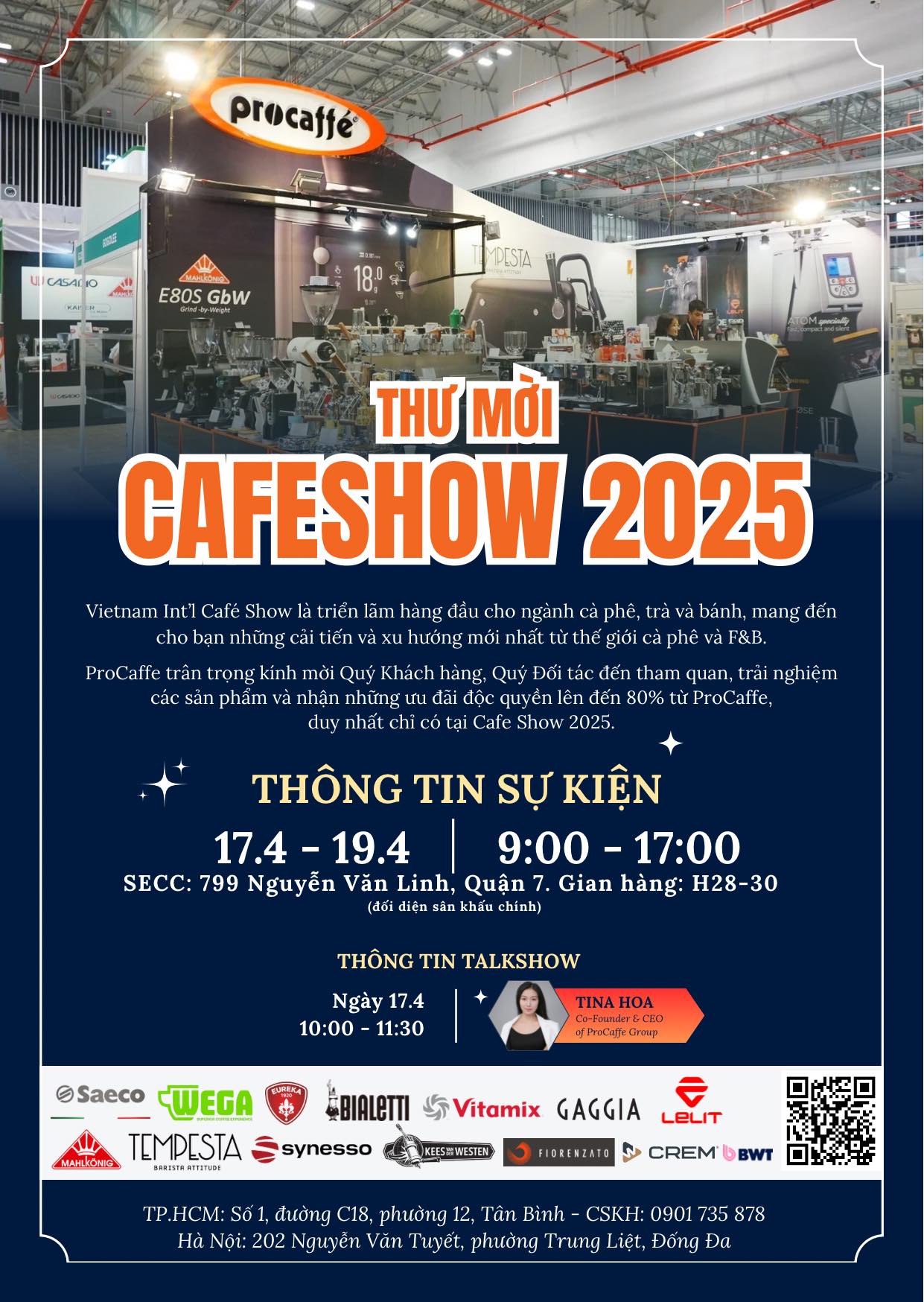 Talkshow "Bí mật sau tách cà phê triệu người mê"