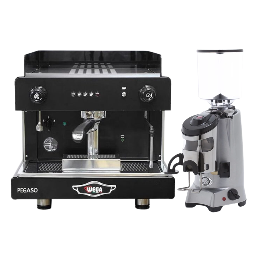 Combo Wega Pegaso 1 group và Eureka Zenith 65M