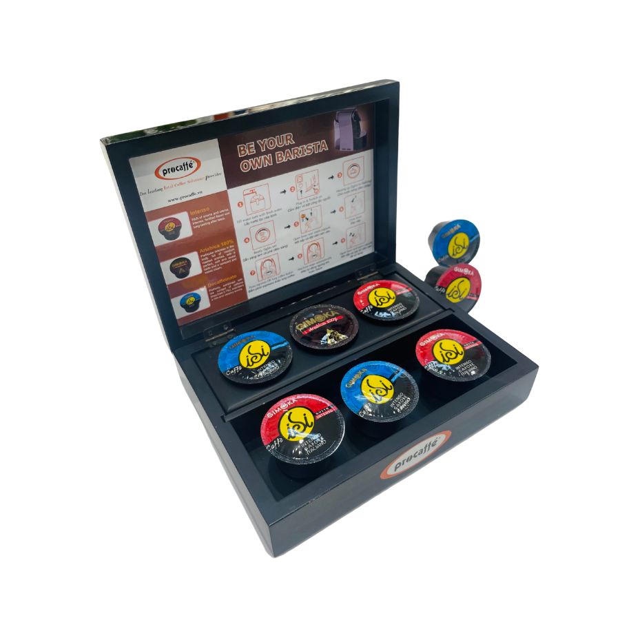 Hộp cà phê viên nén Gimoka